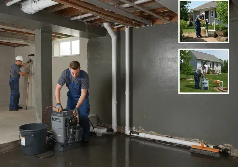 Basement Waterproofing and Flood Prevention process in Dover, MA